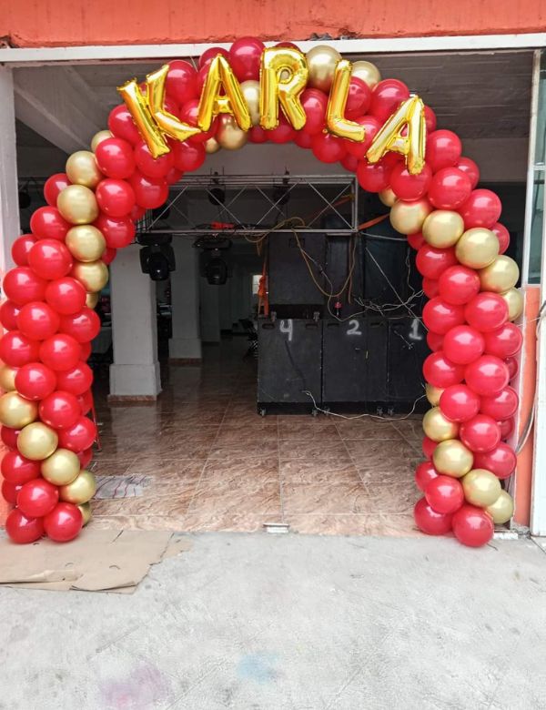 Decoración con globos