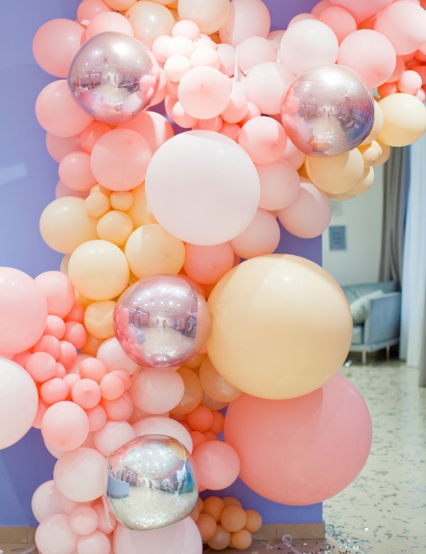 decoración con globos