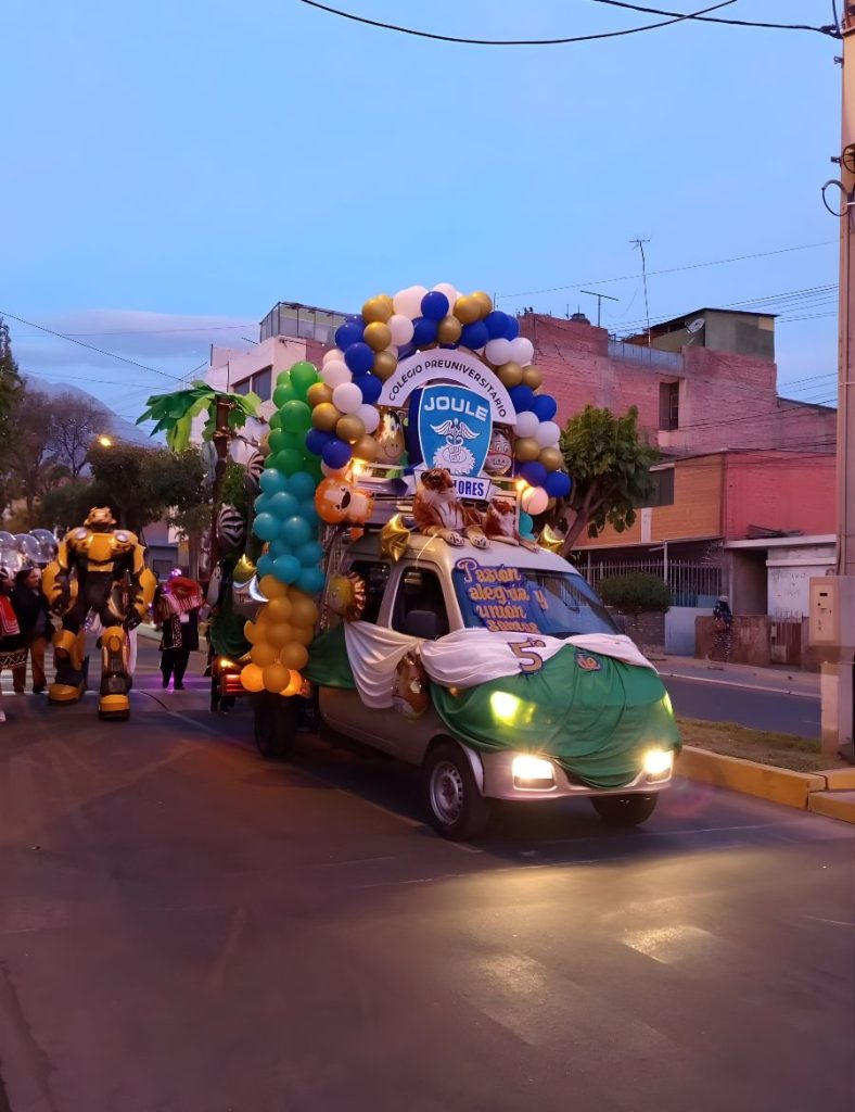 decoración de carros alegóricos